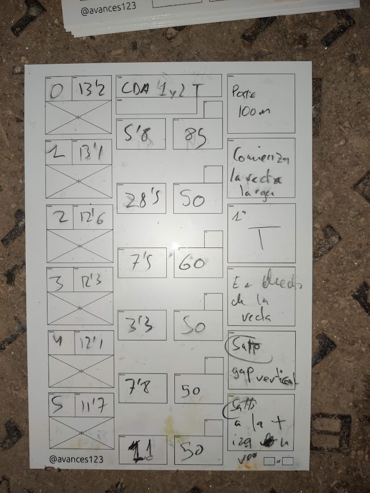 Datos en la plantilla