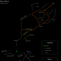 Topografia de los primeros 200m de Cueva del Agua